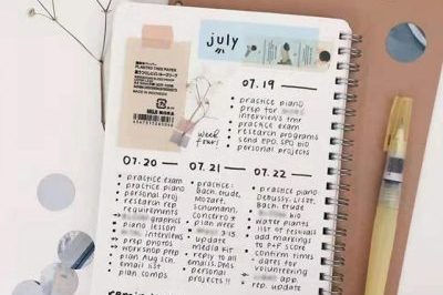 Custom cute planner printing diary calendar (1)