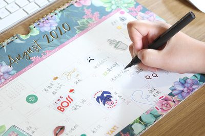 Custom promotional office hanger wall calendar (6)