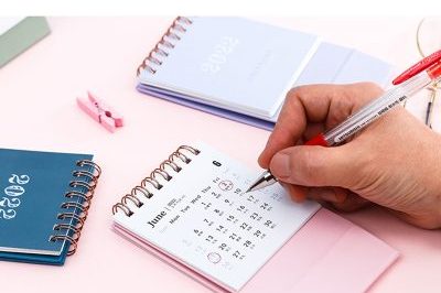 Customized color printing high quality pocket calendar (1)
