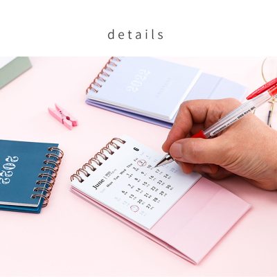 Customized color printing high quality pocket calendar (1)