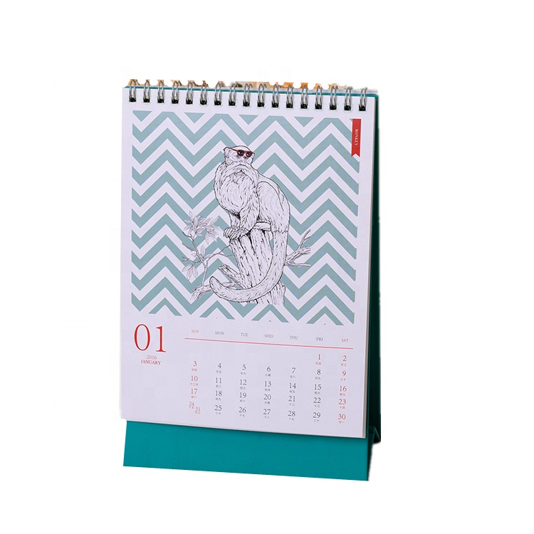Digital custom print wall calendar