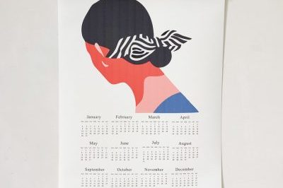 Nordic style canvas painting poster calendar (1)