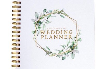 Wedding planner organizer floral diary calendar (1)