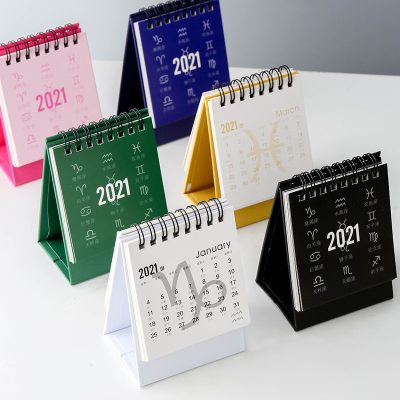 Wholesale cheap paper pocket calendar (3)