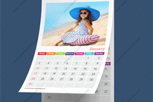 Custom Wall Calendar (12)